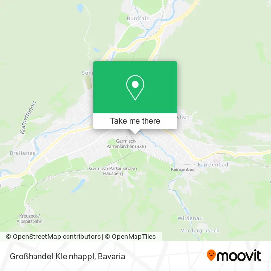 Карта Großhandel Kleinhappl