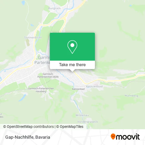 Карта Gap-Nachhilfe