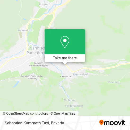 Sebastian Kummeth Taxi map