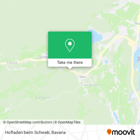 Карта Hofladen beim Schweb