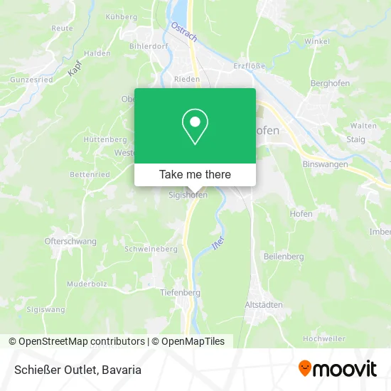 Карта Schießer Outlet