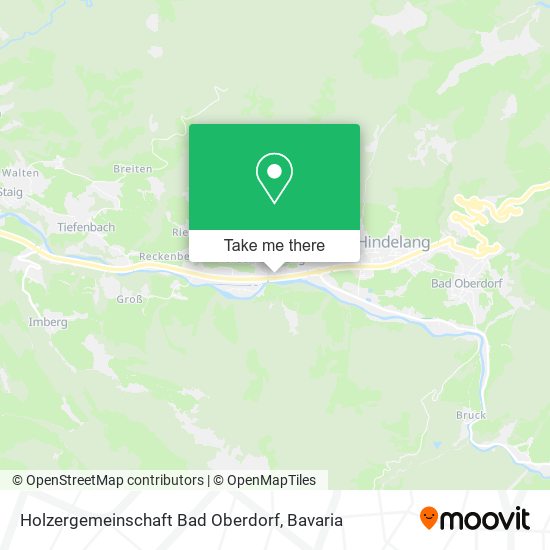 Holzergemeinschaft Bad Oberdorf map