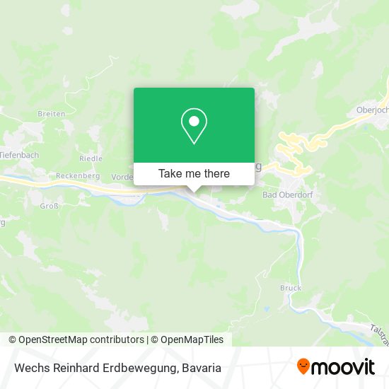 Wechs Reinhard Erdbewegung map