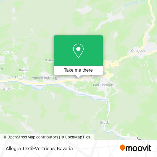 Карта Allegra Textil-Vertriebs