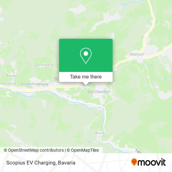 Карта Scopius EV Charging