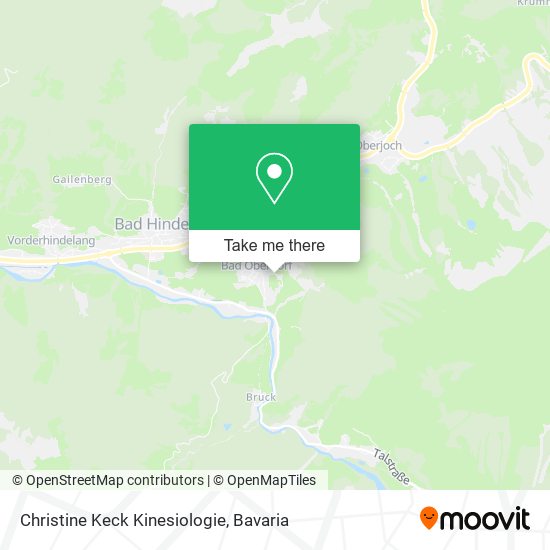 Christine Keck Kinesiologie map