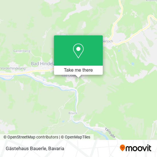 Gästehaus Bauerle map