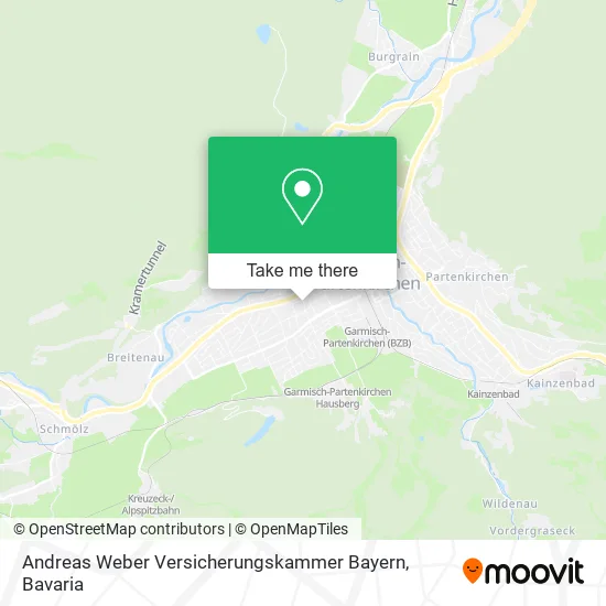 Карта Andreas Weber Versicherungskammer Bayern