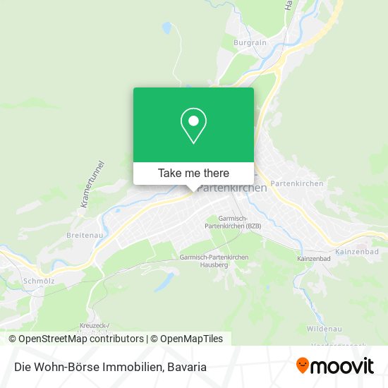 Die Wohn-Börse Immobilien map