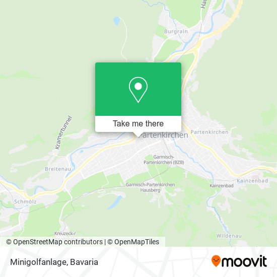 Карта Minigolfanlage
