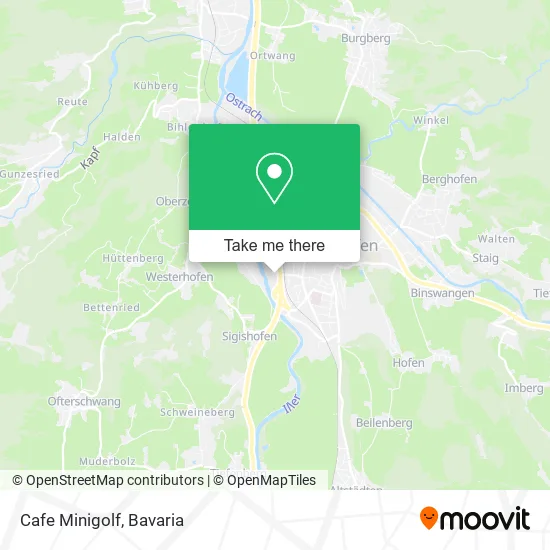 Карта Cafe Minigolf