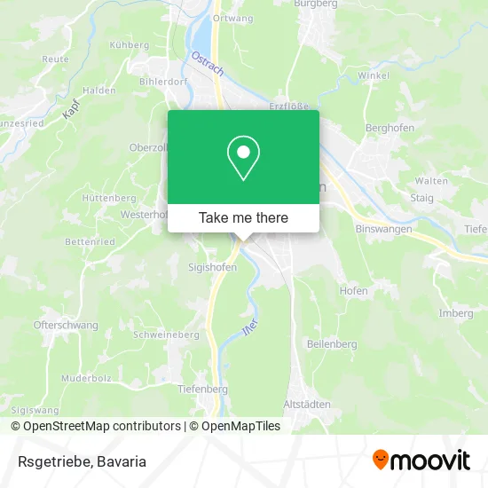 Карта Rsgetriebe