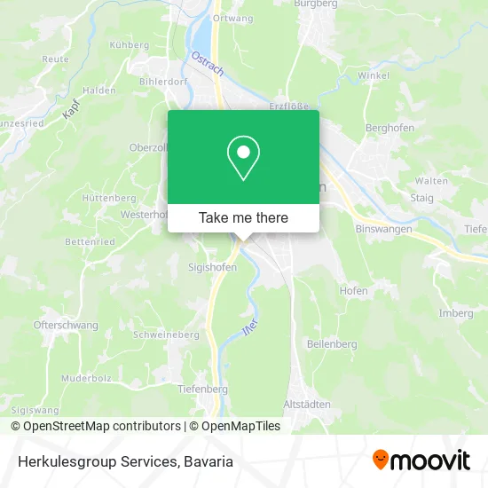 Карта Herkulesgroup Services