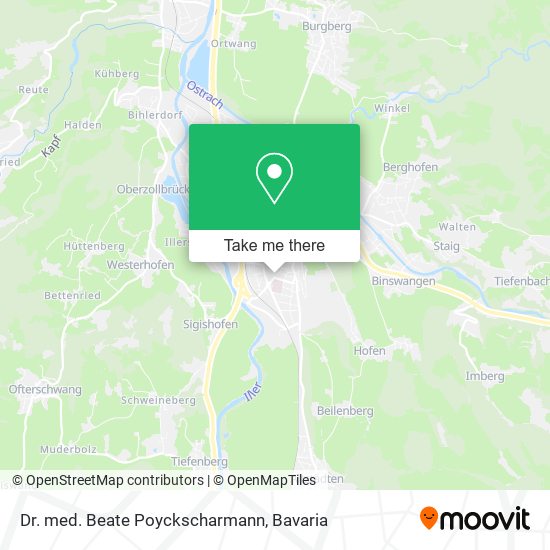 Dr. med. Beate Poyckscharmann map
