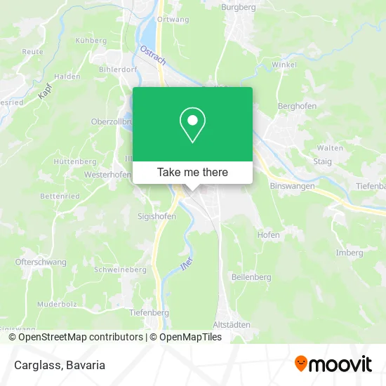 Карта Carglass
