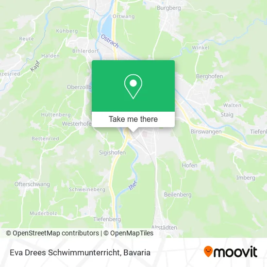 Карта Eva Drees Schwimmunterricht