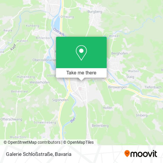 Galerie Schloßstraße map