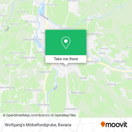 Wolfgang's Möbelfundgrube map