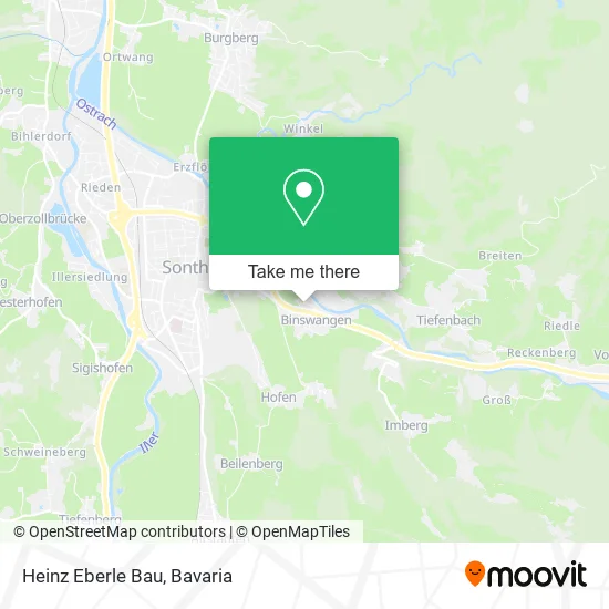 Карта Heinz Eberle Bau