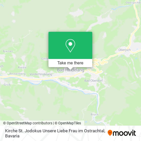 Kirche St. Jodokus Unsere Liebe Frau im Ostrachtal map