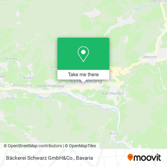 Bäckerei Schwarz GmbH&Co. map