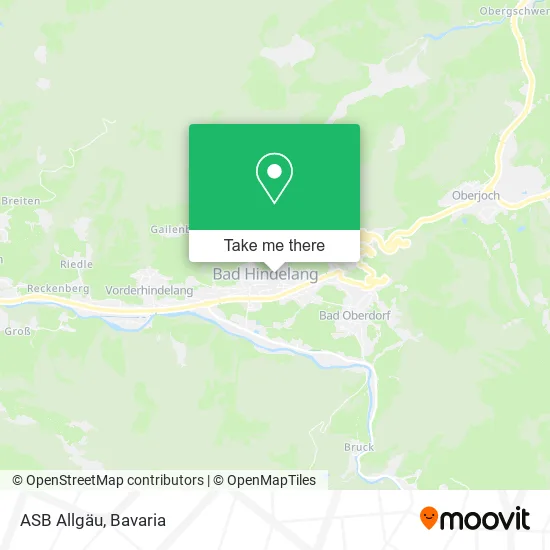 Карта ASB Allgäu