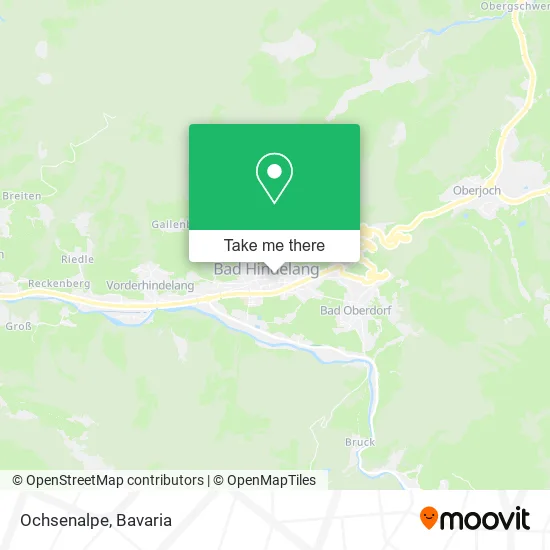 Карта Ochsenalpe
