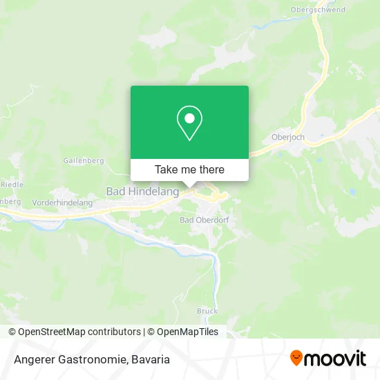 Карта Angerer Gastronomie