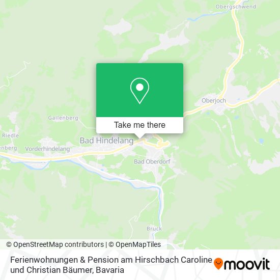 Ferienwohnungen & Pension am Hirschbach Caroline und Christian Bäumer map