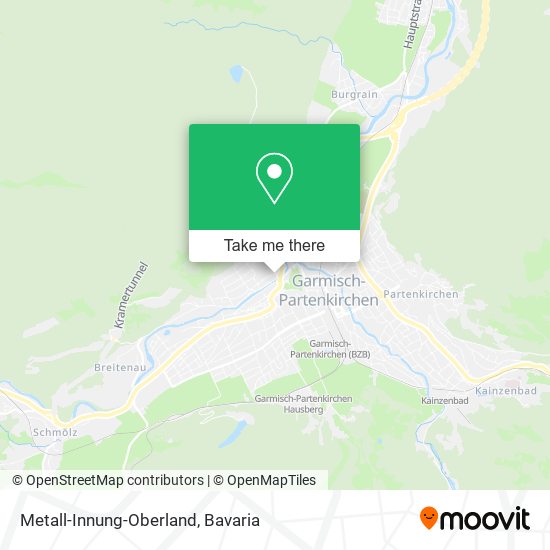 Metall-Innung-Oberland map