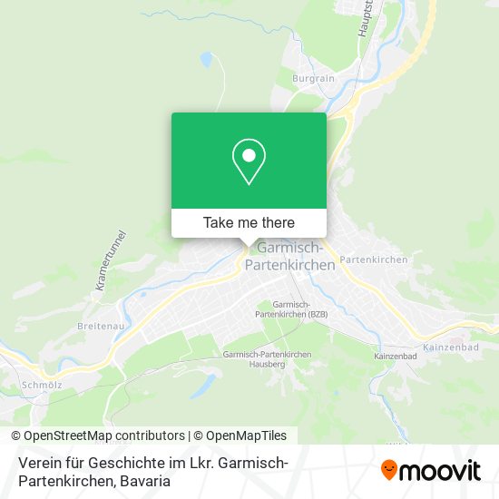 Verein für Geschichte im Lkr. Garmisch-Partenkirchen map