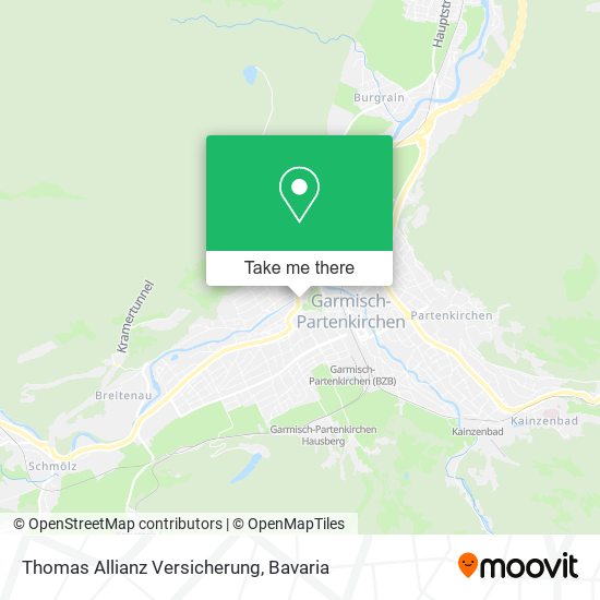 Thomas Allianz Versicherung map