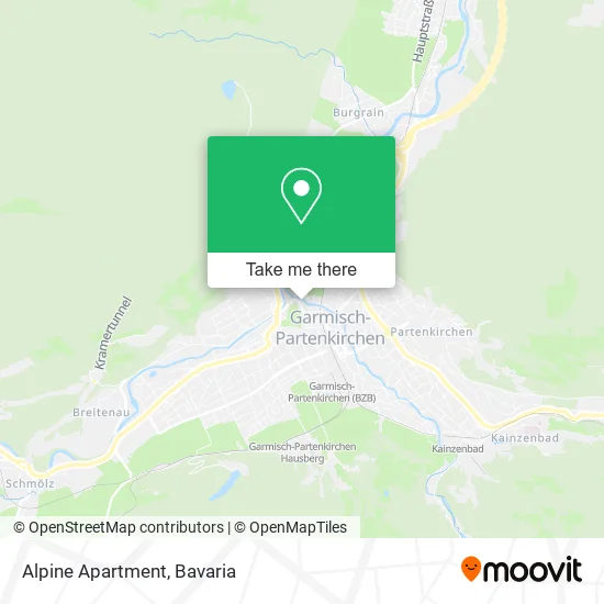 Карта Alpine Apartment