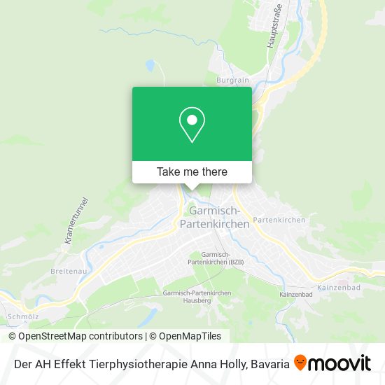 Der AH Effekt Tierphysiotherapie Anna Holly map