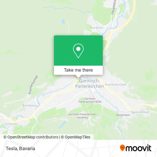 Карта Tesla