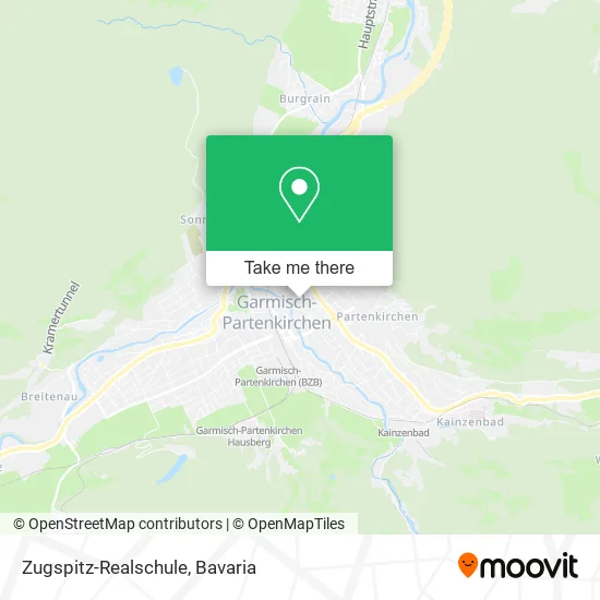 Карта Zugspitz-Realschule