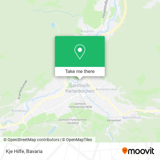 Карта Kje Hilfe