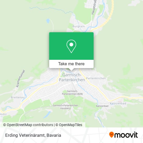 Erding Veterinäramt map