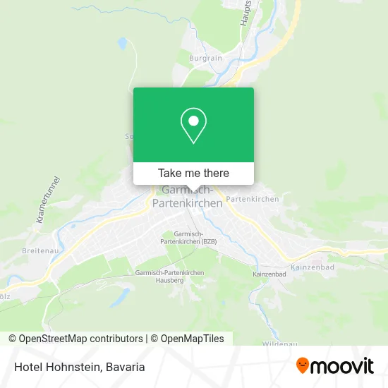 Hotel Hohnstein map