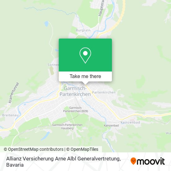 Allianz Versicherung Arne Albl Generalvertretung map