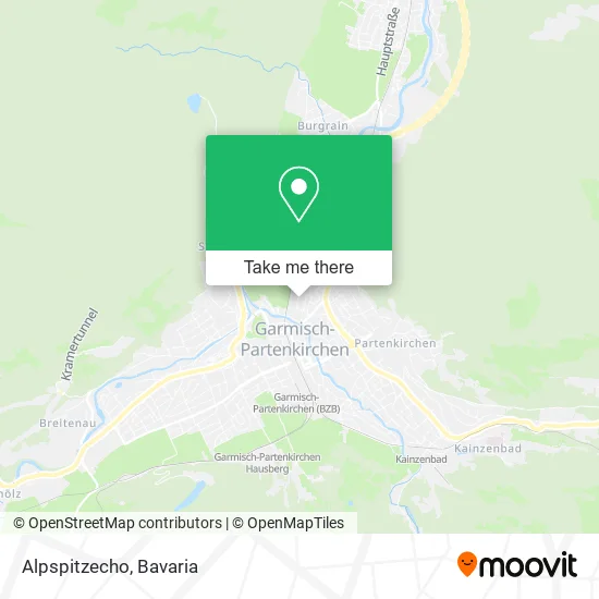 Карта Alpspitzecho
