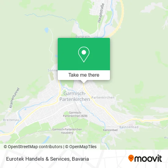 Карта Eurotek Handels & Services