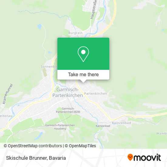Карта Skischule Brunner