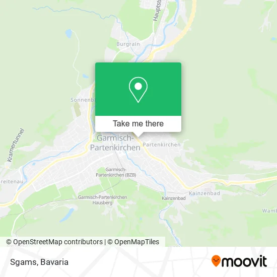 Карта Sgams
