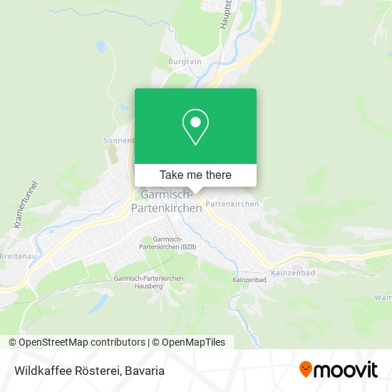 Wildkaffee Rösterei map
