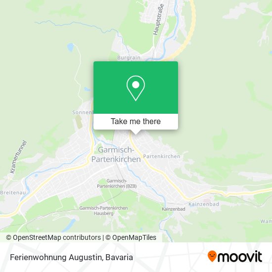 Ferienwohnung Augustin map