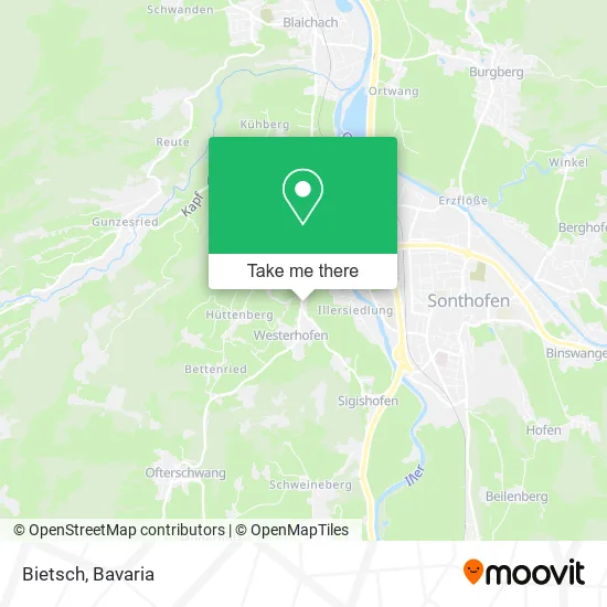Карта Bietsch