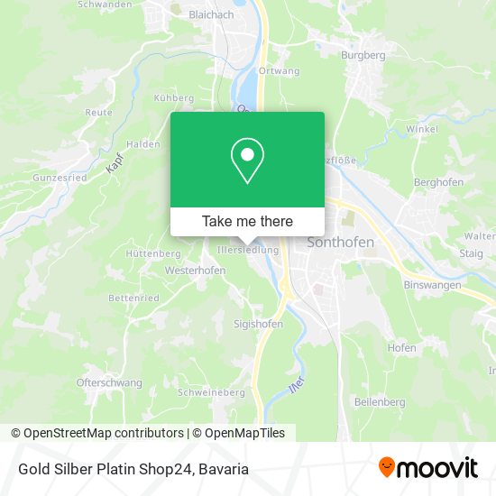 Gold Silber Platin Shop24 map