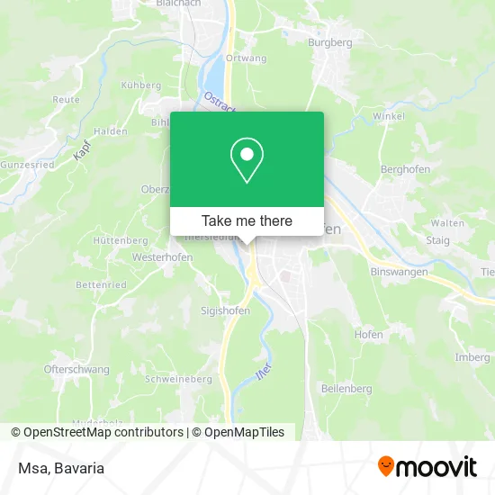 Карта Msa