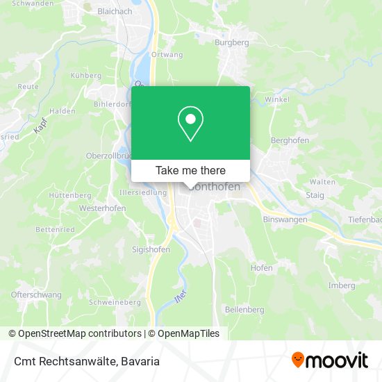 Карта Cmt Rechtsanwälte